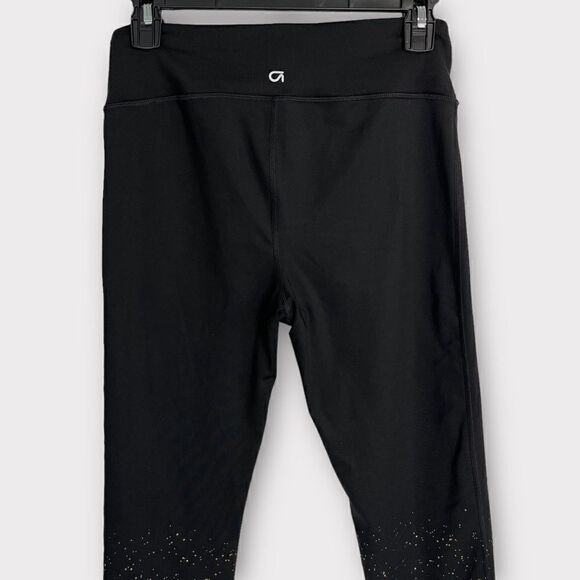 GAPFit High Waist Metallic Ombré Full Length Leggings (True Black) - Medium - Picture 8 of 15